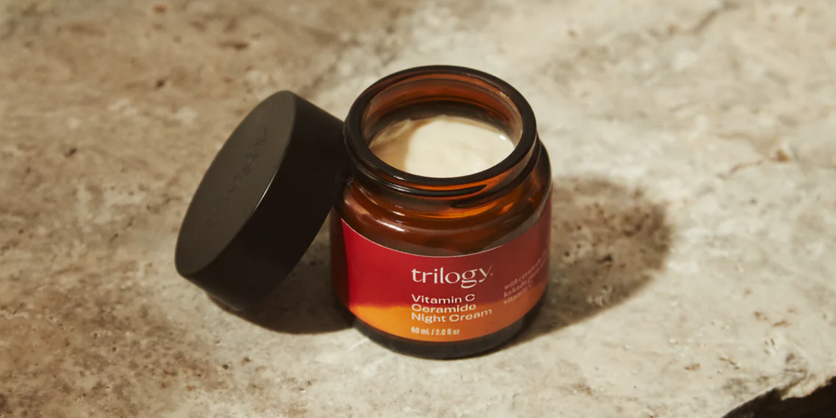 Wake to glowing skin with Vitamin C Ceramide Night Cream