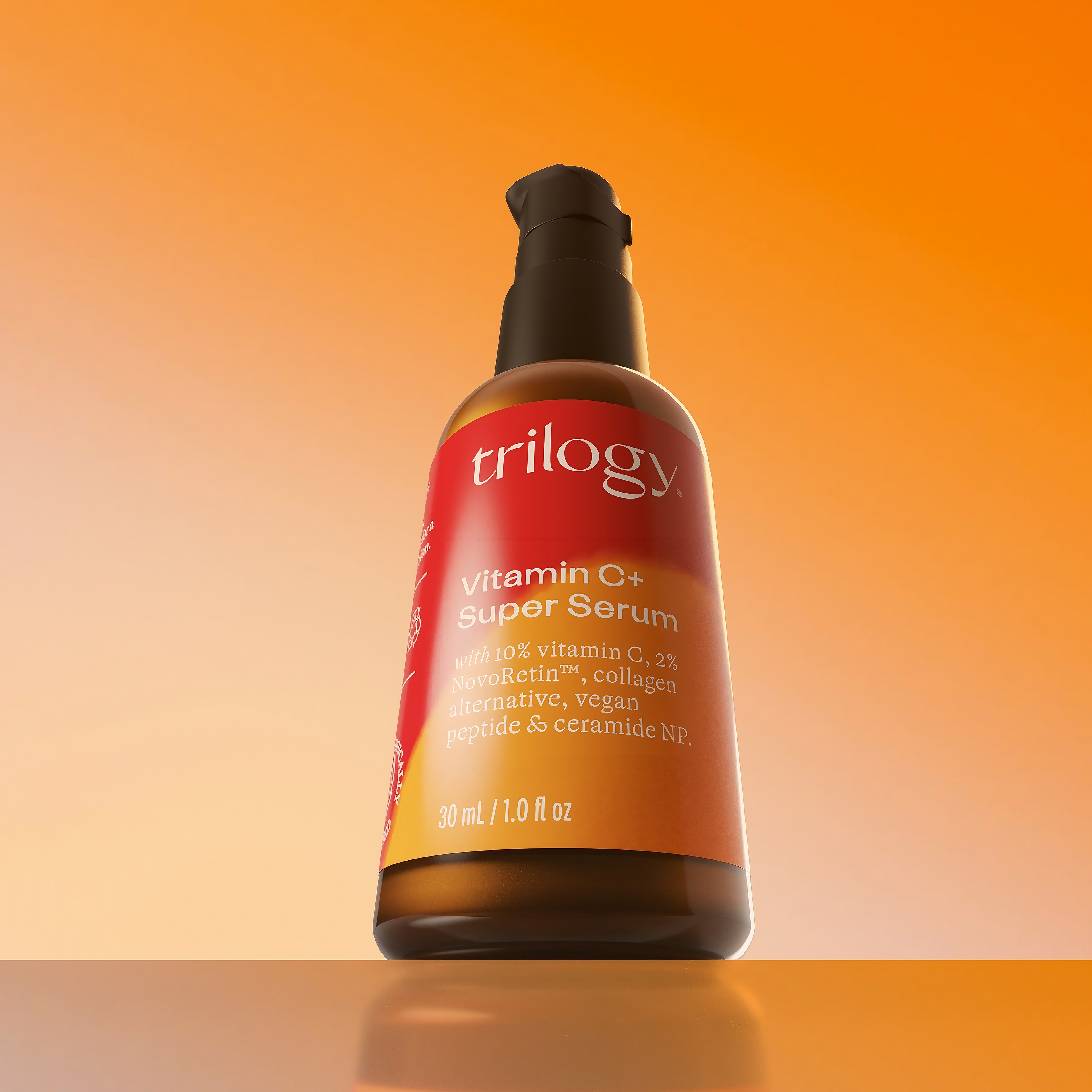 ALL-IN-ONE Vitamin C+ Super Serum A brightening, tightening, smoothing, all-in-one ‘super’ serum that combines x8 powerhouse actives for noticeable radiance, a youthful bounce and skin gleaming in health.